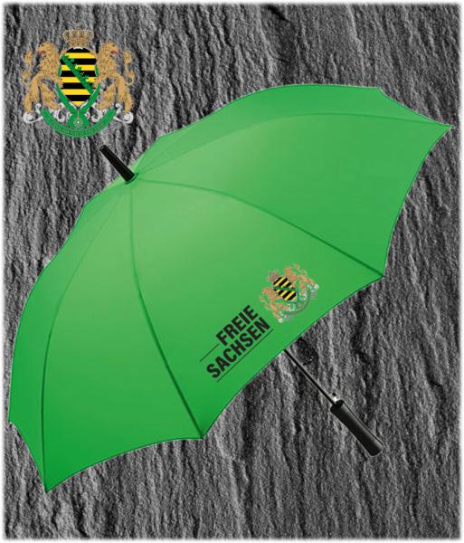 Großer Stockregenschirm Freie Sachsen